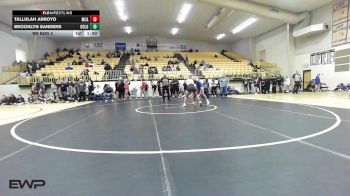 130 lbs Rr Rnd 2 - Tallulah Arroyo, McAlester High School Girls vs Brooklyn Sanders, Oologah