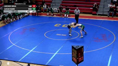 139 lbs 3rd Place - Archer Brua, Laurel vs Lucas Barr, McGuffey