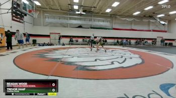 121-130 lbs Round 1 - Trevor Haaf, Tongue River vs Reagan Wood, Rocky Mountain Middle School