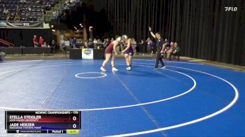 170 lbs Cons. Round 4 - Jade Herzer, Wisconsin Stevens Point vs Stella Steigler, Lock Haven University