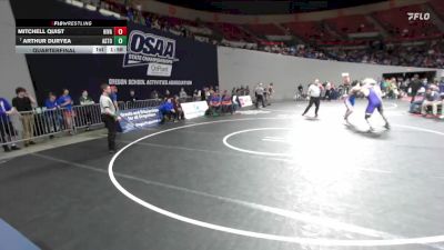 4A Boys 215 lbs Quarterfinal - Arthur Duryea, Astoria Boys vs Mitchell Quist, Hidden Valley Boys