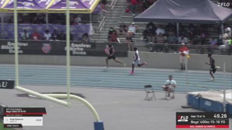 2026 AAU Junior Olympic Games - Youth Boys' 400m, Semi-Finals 11 - Age 15-16