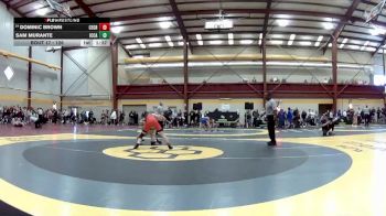 126 lbs Champ. Round 1 - Sam Murante, IC Catholic Prep vs Dominic Brown, Center Grove