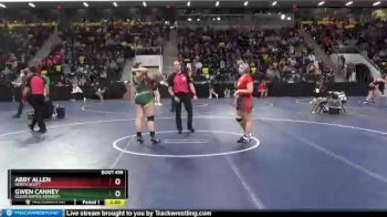 190 lbs Champ. Round 1 - Abby Allen, North Scott vs Gwen Canney, Cedar Rapids Kennedy