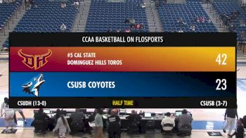 Replay: CSUDH vs CSUSB - Spanish - 2025 CSUDH vs CSUSB - Women's | Jan 4 @ 1 PM