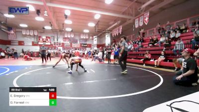 119 lbs Rr Rnd 1 - Ethan Gregory, Grove Takedown Club vs Declan Forrest, Vinita Kids Wrestling