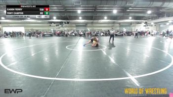 145 lbs Consi Of 16 #2 - Casen Terry, Team Action Wrestling vs Tony Campos, OKC Saints Wrestling