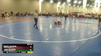 190 lbs Round 5 (10 Team) - Brody Switzer, Funky Monkey vs John Gleason, Anchor Wrestling