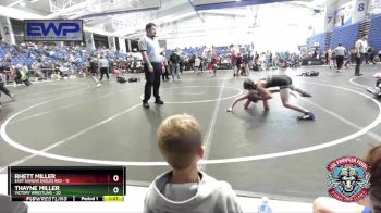 72 lbs Round 3 (4 Team) - Rhett Miller, East Kansas Eagles Red vs Thayne Miller, Victory Wrestling