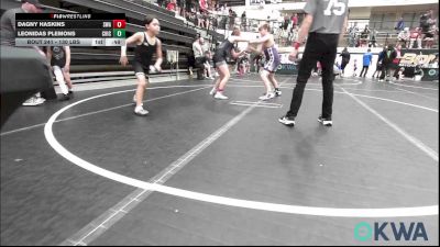 130 lbs 3rd Place - Dagny Haskins, Shelton Wrestling Academy vs Leonidas Plemons, Chickasha Youth Wrestling