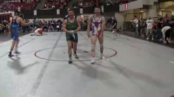 150 lbs 1st Place Match - Jackson Currier, Colstrip Wrestling Club vs Dakota Shassetz, Billings Wrestling Club