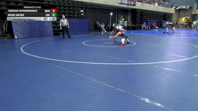 152 lbs Quarterfinal - Tristan Wtorkiewicz, Mount Pleasant vs Bode Gates, Ashland