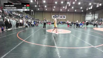 132 lbs Cons. Round 7 - Kolby Quint, Arkansas City vs Carson Owens, Seckman
