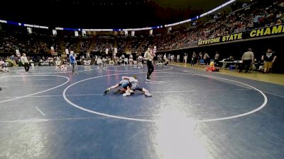 96 lbs Round Of 32 - Johnny Hunter, Central Bucks vs Noah Desmond, Wyoming Valley West