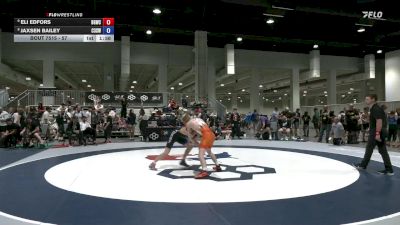 57 lbs Champ. Round 4 - Eli Edfors, Big Game Wrestling Club vs Jaxsen Bailey, Curby 3 Style Wrestling Club