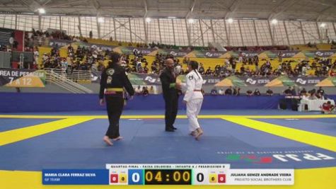JULIANA GENIZE ANDRADE VIEIRA vs MARIA CLARA FERRAZ SILVA 2026 FPJJ Circuito Paulista GI Etapa 3
