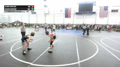 90 lbs 5th Place - Alius Guillen, Riverside Rascals vs Gavin Korver, WAR Wrestling Club
