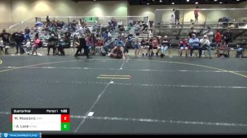 120 lbs Quarterfinal - Avery Lane, Dundee MI vs Mack Moscovic, Donahue Wrestling Academy