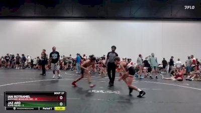 90 lbs Round 6 (10 Team) - Jaz Ard, Bomb Squad vs Ian Rotramel, Backyard Brawlers Red