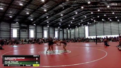 144 lbs Quarters - Kylee Malloy, Lady Jaguar Warriors vs Aleksandra Bastaic, Steel Maidens