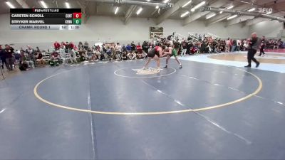 190 lbs Champ. Round 1 - Stryker Marvel, Kelly Walsh vs Carsten Scholl, Cheyenne Central