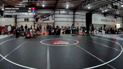 61 kg Champ. Round 2 - Jordan Cullors, Cardinal Wrestling Club vs Gauge Shipp, Blue & Gold Wrestling Club