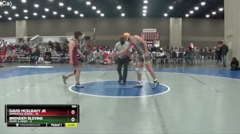 184 lbs Round 1 (4 Team) - David McElravy JR, Apprentice School vs Brenden Blevins, Emory & Henry