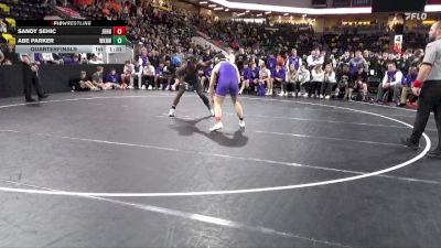 175 lbs Quarterfinal - Abe Parker, Waukee Northwest vs Sandy Sehic, Johnston