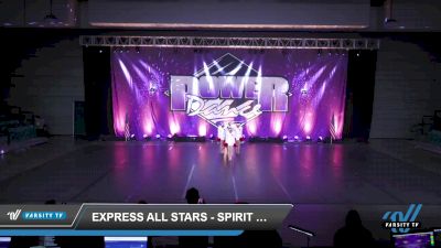 Express All Stars - Spirit Express Legacy [2022 Senior - Pom Day 1] 2022 Power Dance Galveston Grand Nationals