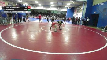 113 lbs 5th Place Match - Jude Jemison, Rancho Cucamonga vs Carlos Rodriguez, Elsinore