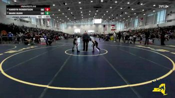 63 lbs Cons. Round 2 - Karsyn Robertson, Gowanda Wrestling Club vs Mark Burr, Gowanda Wrestling Club