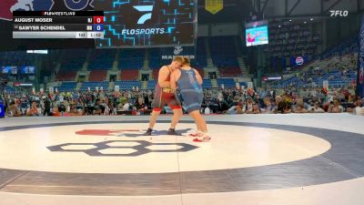 285 lbs Cons. Rd Of 16 - August Moser, NJ vs Sawyer Schendel, MN