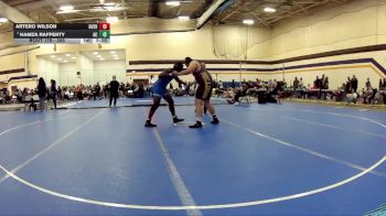 285 lbs Cons. Round 3 - Hamza Rafferty, Adrian NCAA vs Artero Wilson, Grand Valley State University Club