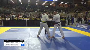 LEONARDO FERNANDES SAGGIORO vs ALEXANDRE FARIA MOLINARO 2024 Pan Jiu Jitsu IBJJF Championship