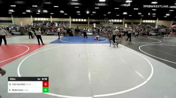 58 lbs 5th Place - Noah Hernandez, Barn Brothers vs Easton Robinson, Legends Of Gold