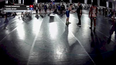 126 lbs Semis - Caleb Thompson, New River Wrestling Club vs Daniel Myint, The Wrestling Academy