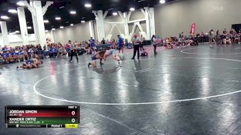 175 lbs Round 2 (6 Team) - Xander Ortiz, Bad Bay Wrestling Club vs Jordan Simon, All In