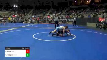 110 lbs Prelims - Canen Crow, Ouachita WC vs Tanner Hodgins, Shore Thing WC