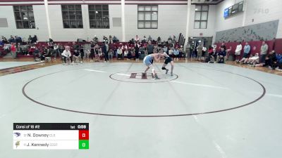 120 lbs Consi Of 16 #2 - Noah Downey, Charlotte Latin vs Joe Kennedy, Chattanooga Christian