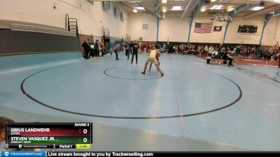 145-147 lbs Round 3 - Steven Vasquez Jr. ,, Greeley West vs Sirius Landwehr, Eaton