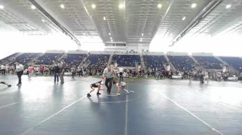 72 lbs 3rd Place - Zanyah Keys, Team Aggression vs Kalani Barabin, Grindhouse WC