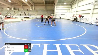 285 lbs Rr Rnd 3 - Junior Rudd, Team Nauman White vs Lashawn Powell, Black Hive Wrestling Club