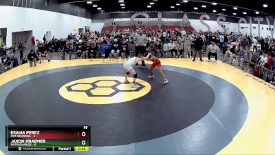 85 lbs Round 1 (8 Team) - Esaias Perez, Mat Assassins vs Jaxon Kraemer, Untouchables