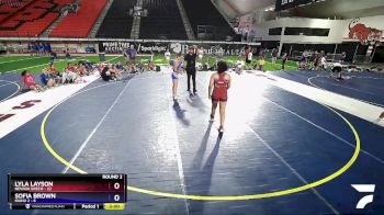 140 lbs Round 2 (16 Team) - JACINDA MUNOZ, NEVADA GRECO vs Kasia Hanks, Idaho 2