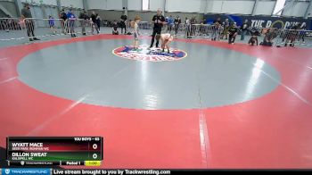 63 lbs Cons. Round 4 - Wyatt Mace, Deer Park Ironman WC vs Dillon Sweat, Kalispell WC