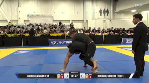 Riccardo Giuseppe Fronte vs Gabriel Kaimana Cera 2025 World IBJJF Jiu-Jitsu No-Gi Championship