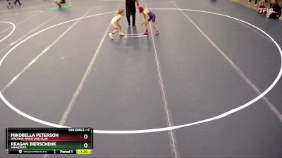 5th Place Match - Mikobella Peterson, Waconia Wrestling Club vs Reagan Bierschenk, Minnesota