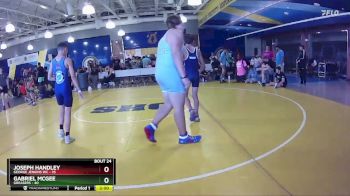 106 lbs Round 6 (8 Team) - Gabriel McGee, Greasers vs Joseph Handley, George Jenkins WC