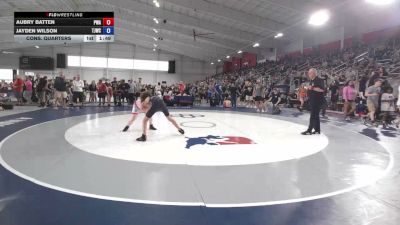 117 lbs Cons. Quarters - Aubry Batten, Psf Wrestling Academy vs Jayden Wilson, Team Jeff Wrestling Club