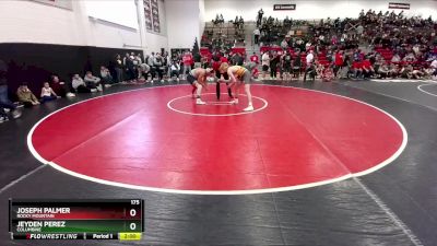 175 lbs Semifinal - Jeyden Perez, Columbine vs Joseph Palmer, Rocky Mountain